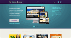 Desktop Screenshot of codigodigital.com.br